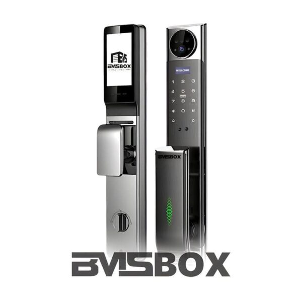 دستگیره هوشمند تشخیص چهره با تماس تصویری برند BMSBOX مدل SLA305