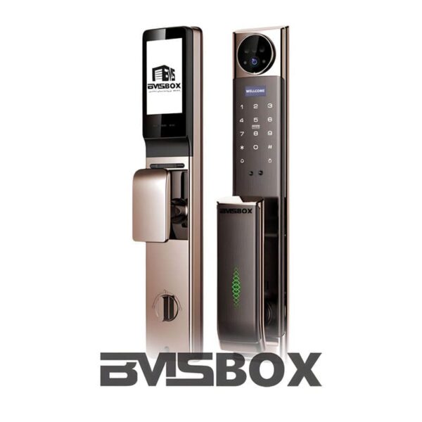 دستگیره هوشمند تشخیص چهره با تماس تصویری برند BMSBOX مدل SLA305