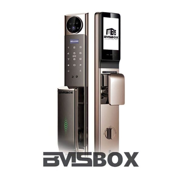 دستگیره هوشمند تشخیص چهره با تماس تصویری برند BMSBOX مدل SLA305