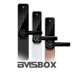 دستگیره هوشمند اهرمی اثر انگشتی برند BMSBOX مدل SLR203